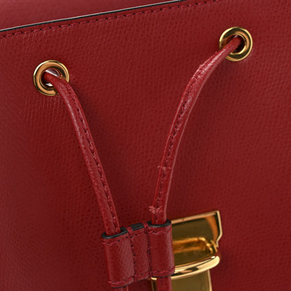 Fendi Vitello Cruise F is Fendi Drawstring Backpack Fragola 12 of 13