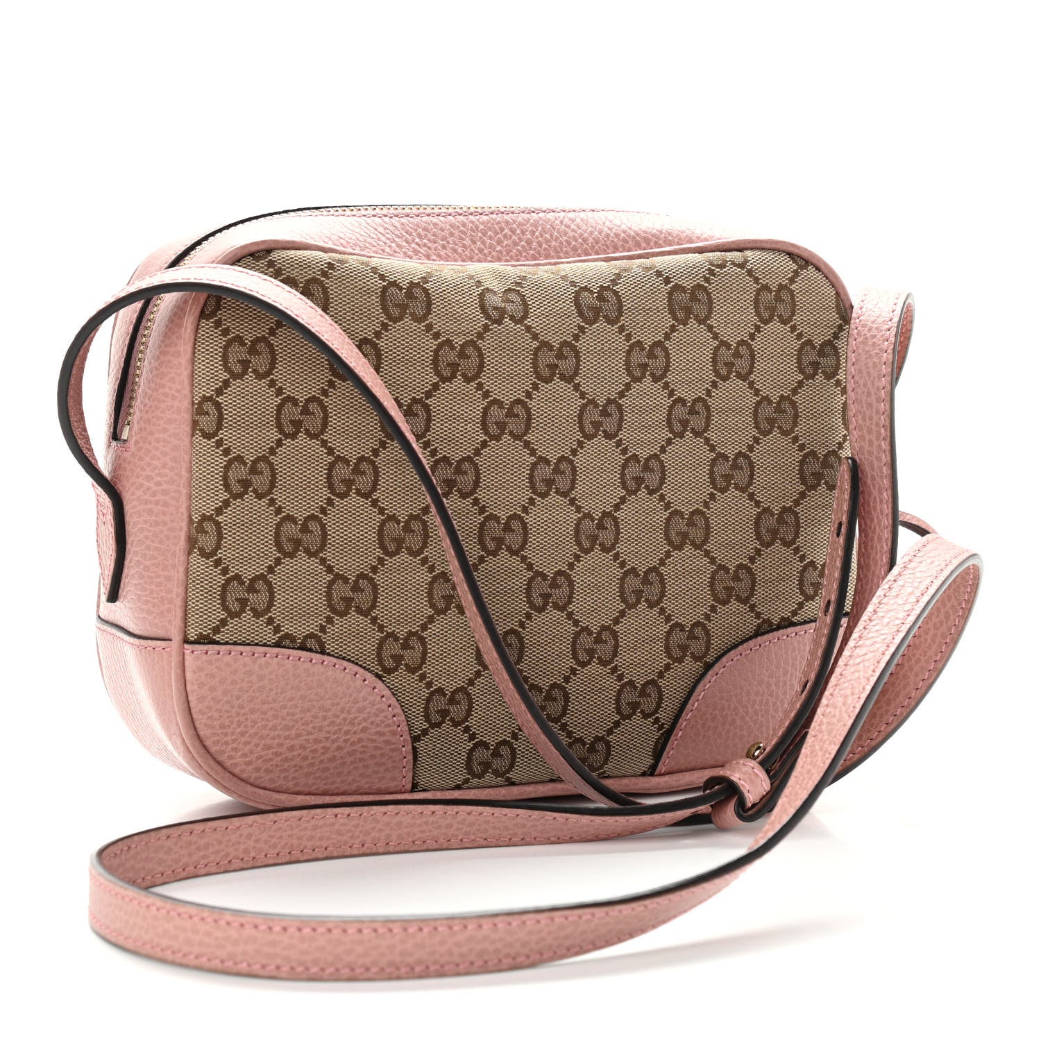 Gucci Monogram Mini Bree Messenger Bag Beige Soft Pink 3 of 10