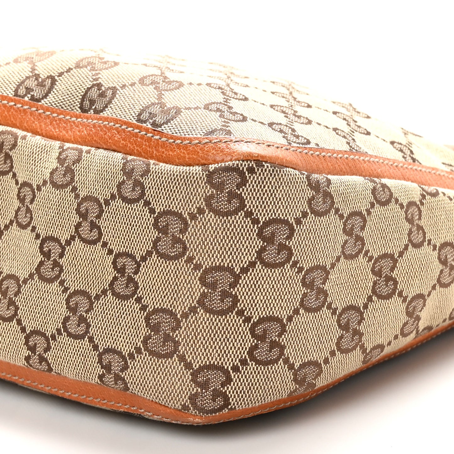 Monogram Abbey Shoulder Bag Brown