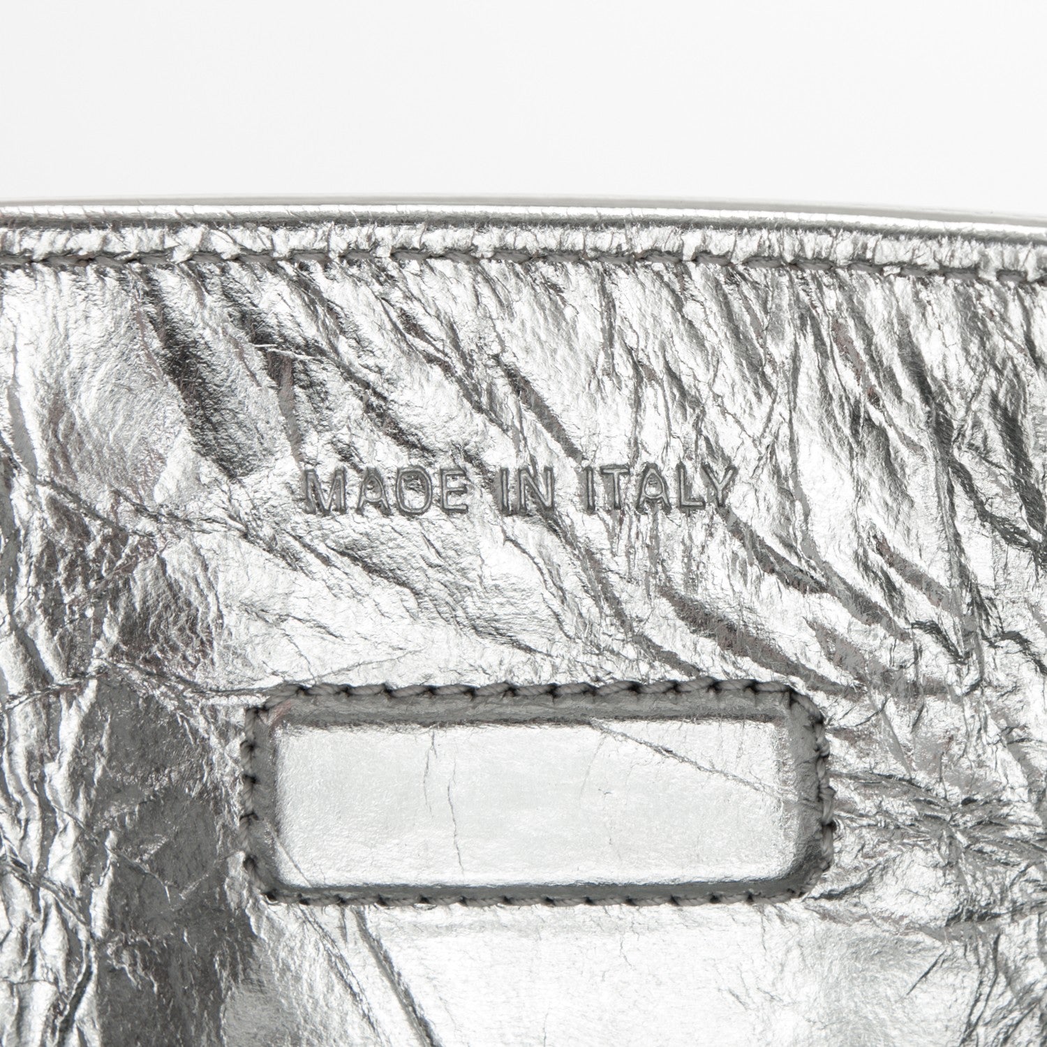 Christian Dior Metallic Calfskin Large Diorever Flap Silver 6 of 6