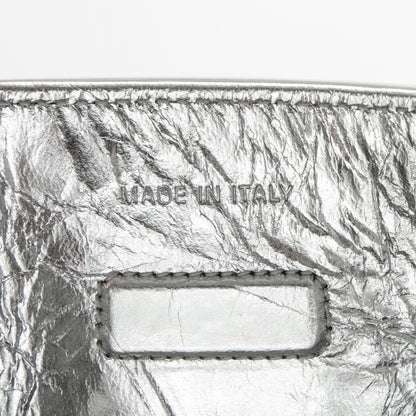Christian Dior Metallic Calfskin Large Diorever Flap Silver 6 of 6