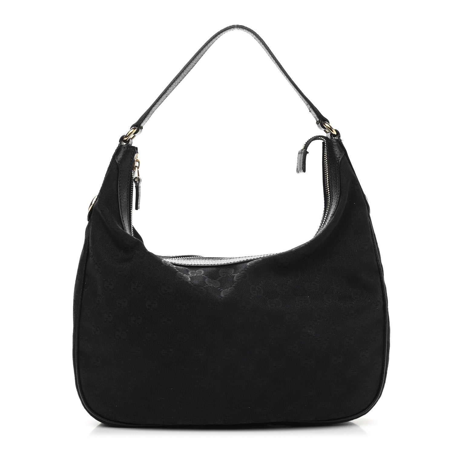 Gucci Monogram Medium Charmy Hobo Black 1 of 15
