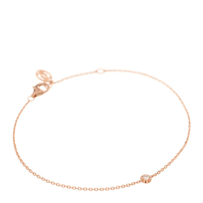 Cartier 18K Pink Gold Diamond XS D'Amour Bracelet 1 of 4