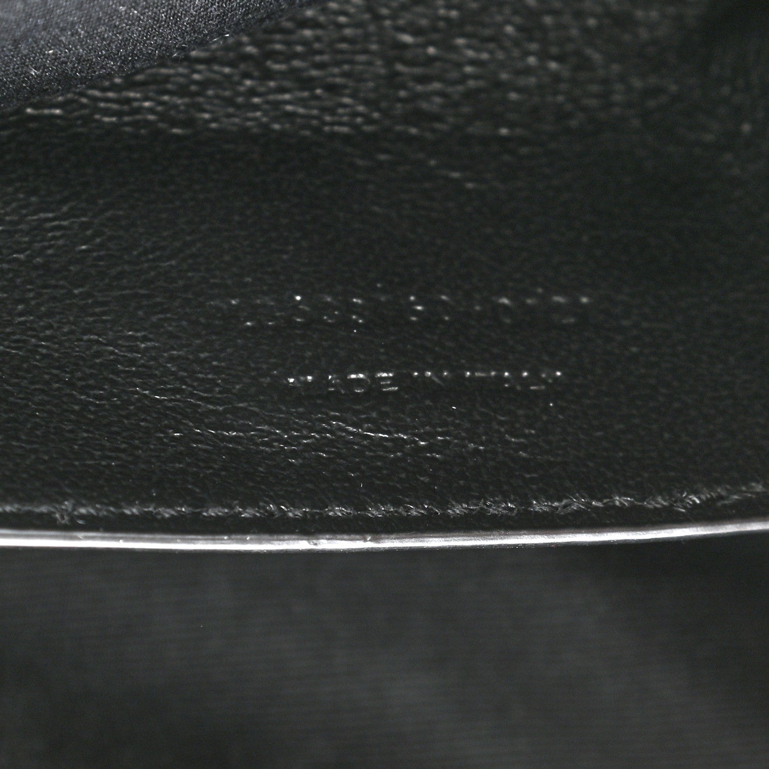 Saint Laurent Crinkled Lambskin Matelasse Monogram Baby Niki Chain Satchel Black 8 of 12