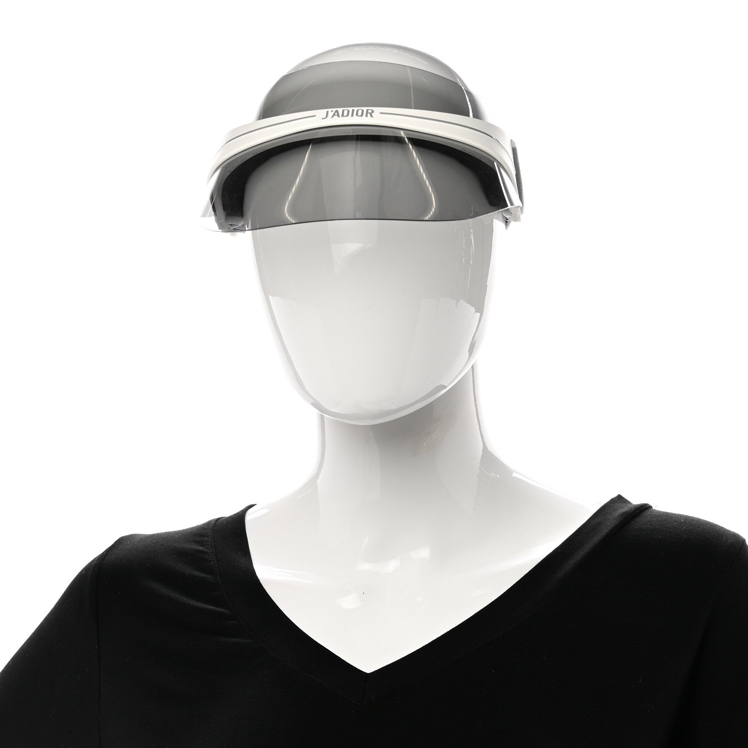 Christian Dior Mirrored DiorClub1 Sun Visor Grey 2 of 9