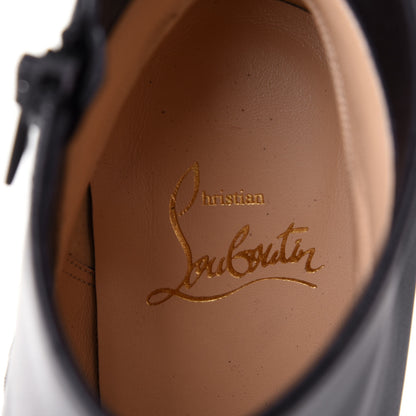 Christian Louboutin Calfskin Turela 85 Ankle Boots 36.5 Black 9 of 10