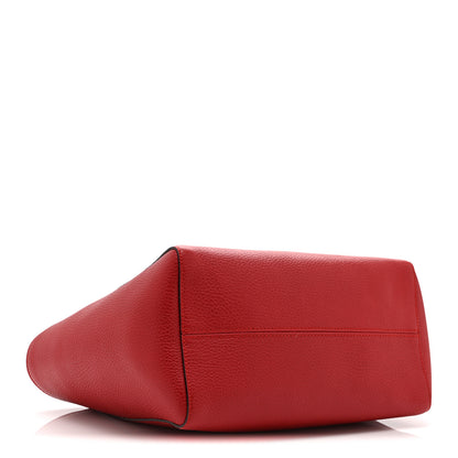Gucci Dollar Calfskin Small Swing Tote Red 4 of 10