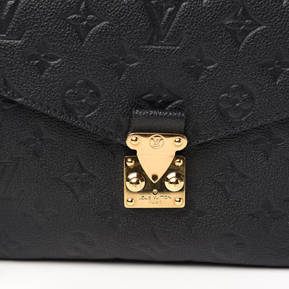 Louis Vuitton Empreinte Pochette Metis Black 9 of 9