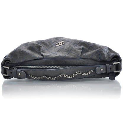 Chanel Caviar Outdoor Ligne Hobo Bag Black 5 of 9