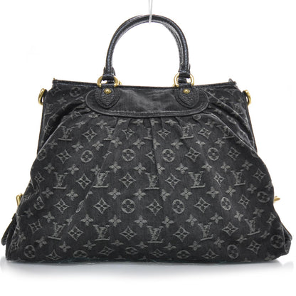 Louis Vuitton Denim Neo Cabby GM Black 1 of 8