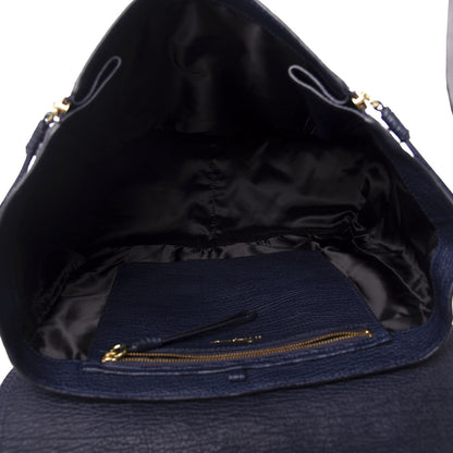 3.1 Phillip Lim 3.1 Textured Calfskin Large Pashli Satchel Ink 4 of 10