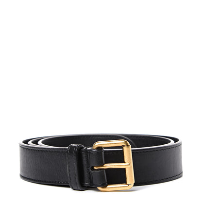Gucci Calfskin Belt 85 34 Black 1 of 5