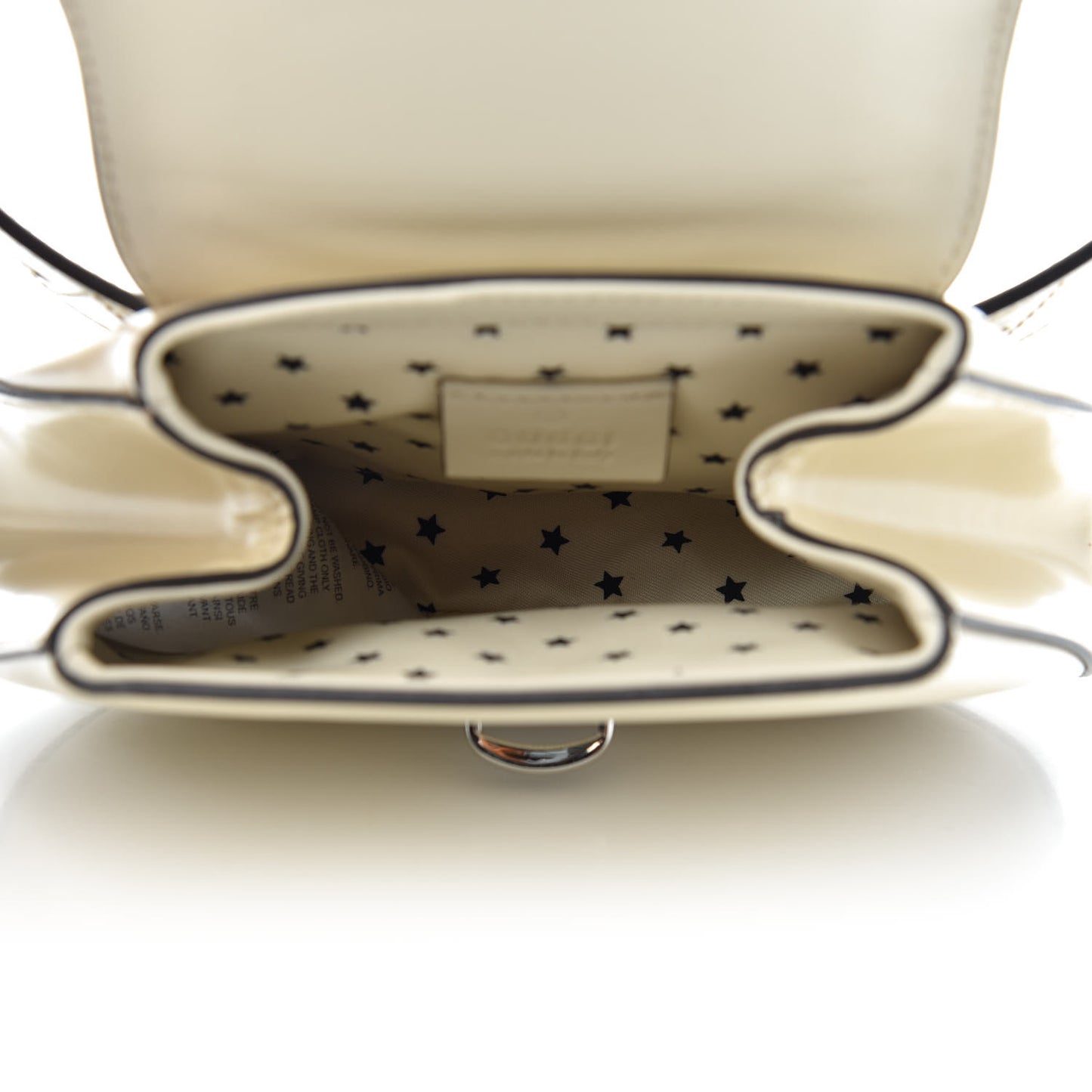 Calfskin Childrens Heart Belt Bag White