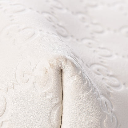 Gucci Guccissima Large Icon Bit Hobo Off White 10 of 16