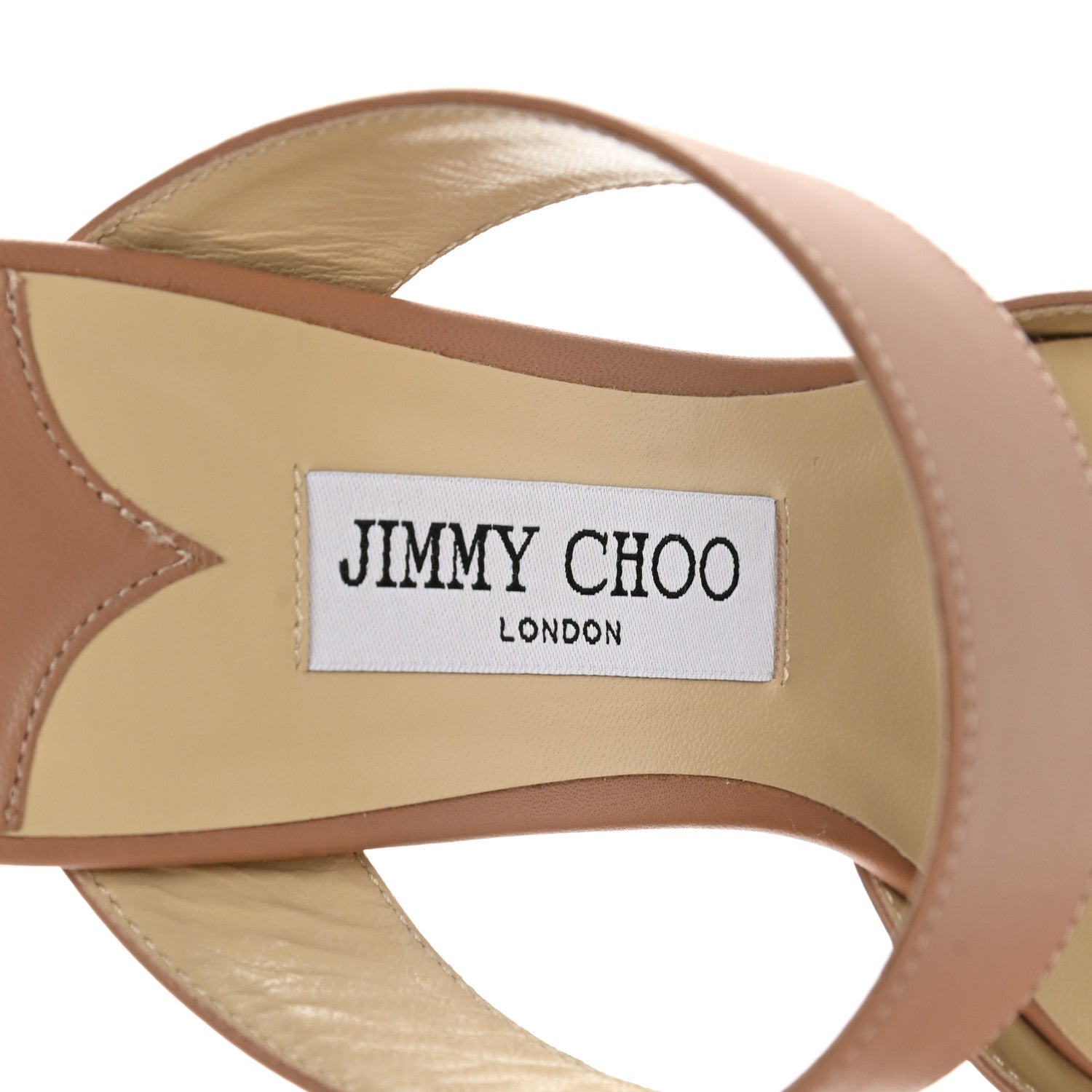 Jimmy Choo Calfskin Cheri Ankle Strap 85 Pumps 39 Powder Pink 7 of 8