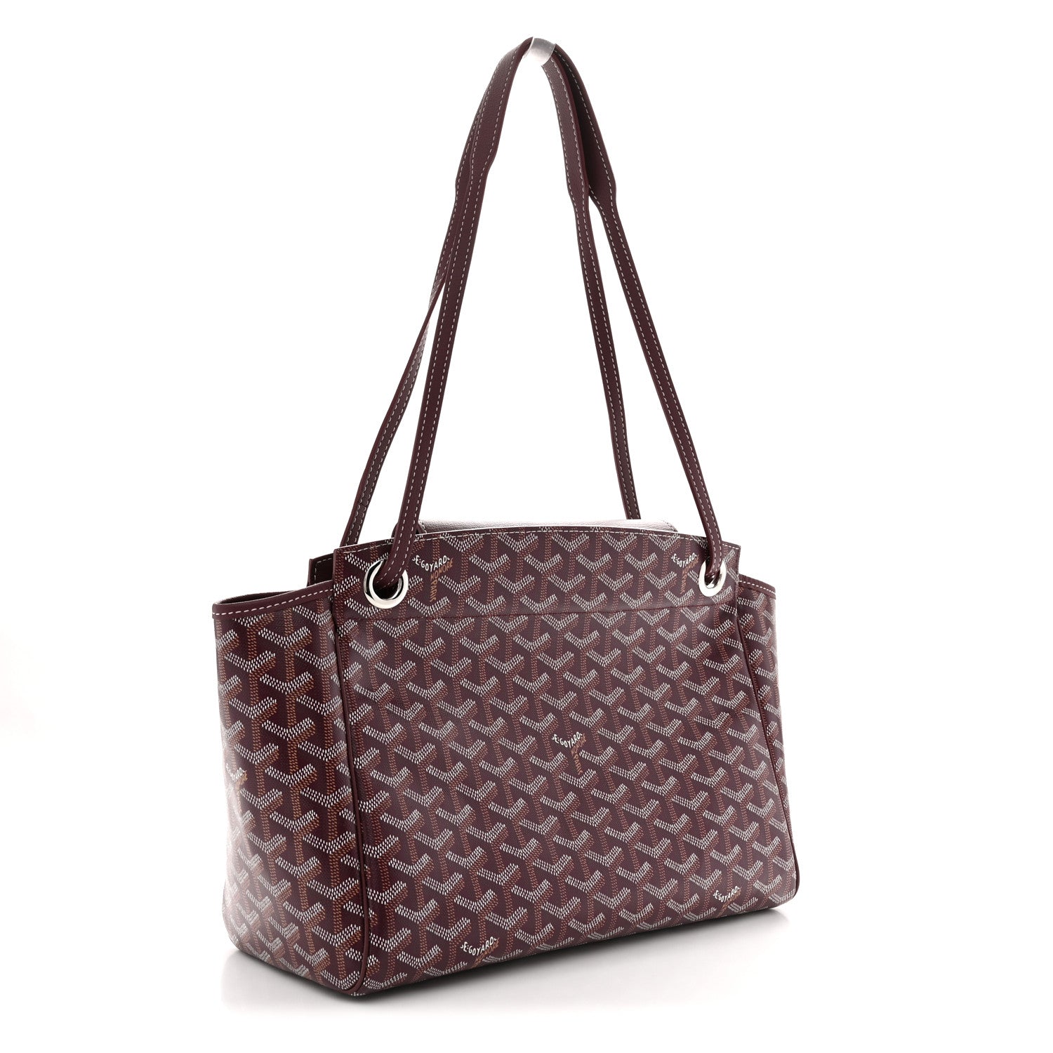 Goyard Goyardine Rouette PM Burgundy 3 of 9