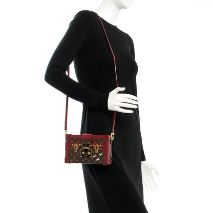 Louis Vuitton Monogram Petite Malle Bordeaux 2 of 6