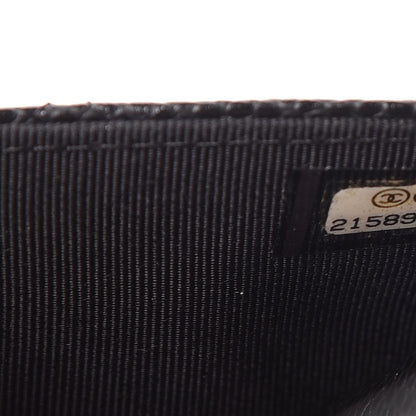 Chanel Caviar Quilted Wallet On Chain WOC Black 9 of 14