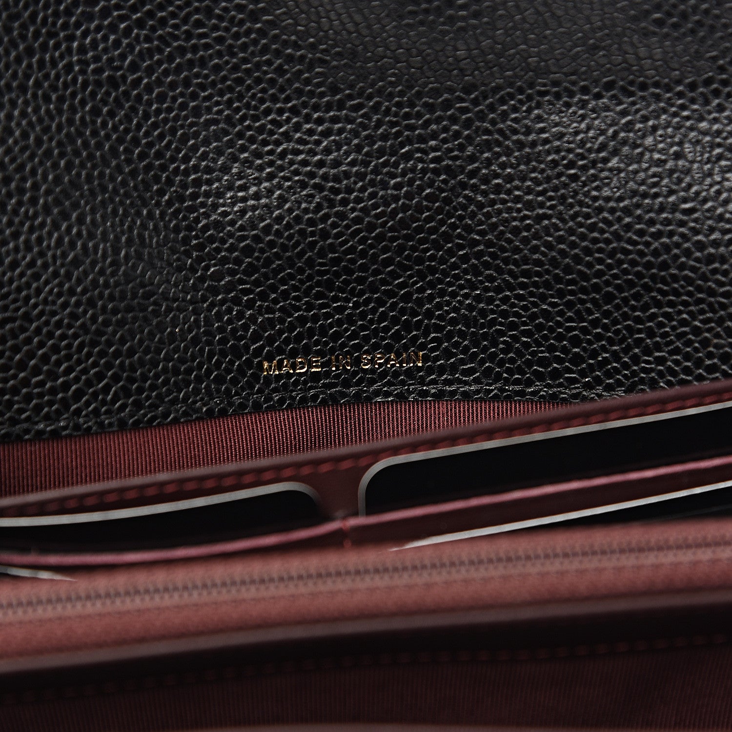 Chanel Caviar Quilted Large Gusset Flap Wallet Black 6 of 8