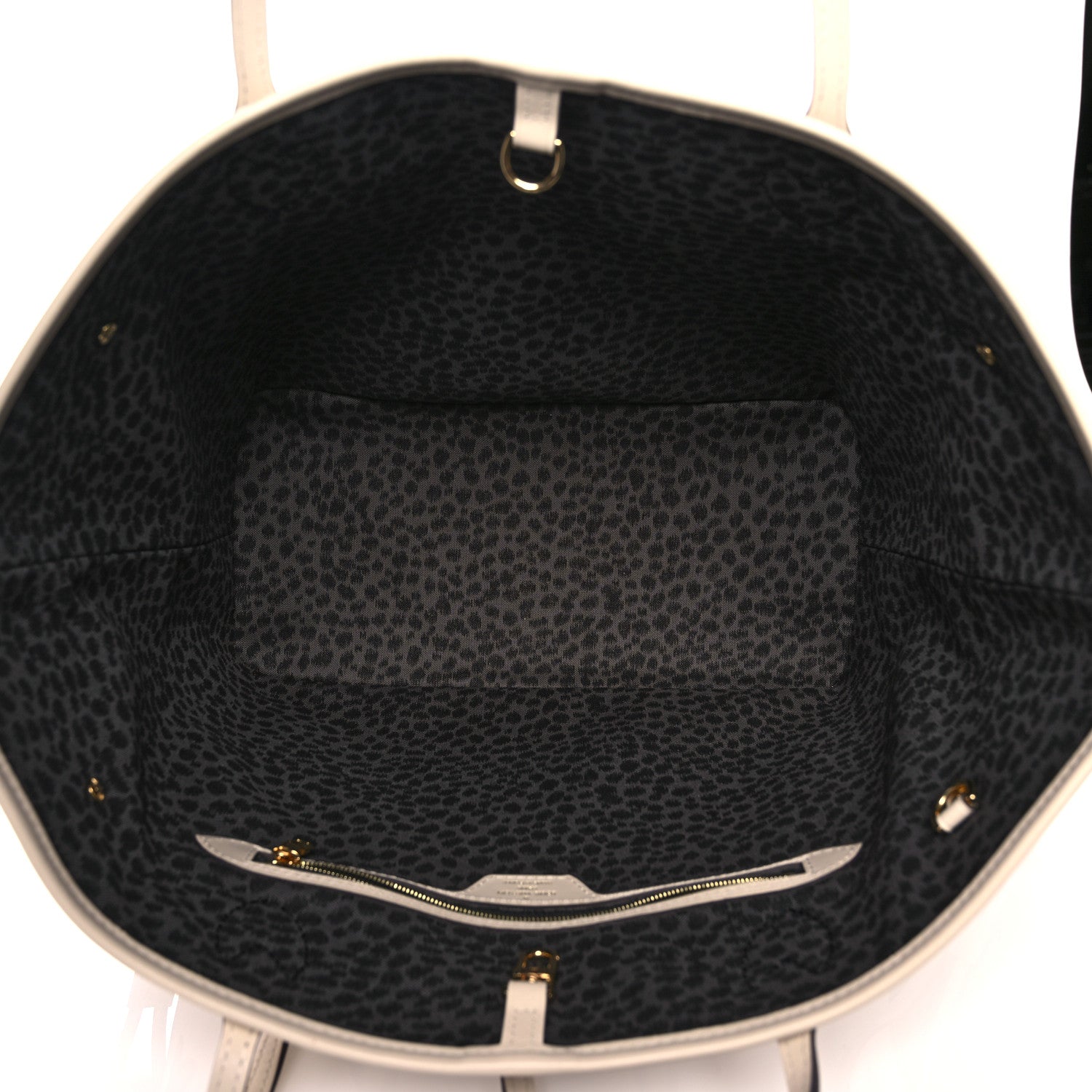 Louis Vuitton Monogram Giant Wild At Heart Neverfull MM Creme 6 of 10