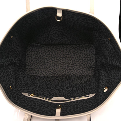 Louis Vuitton Monogram Giant Wild At Heart Neverfull MM Creme 6 of 10