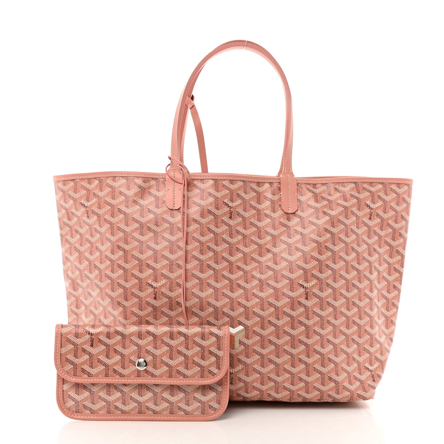 Goyard Iridescent Goyardine Saint Louis PM Pearly Coral 3 of 11