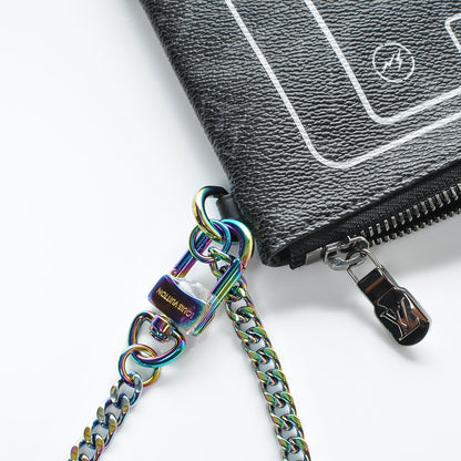 Louis Vuitton Monogram Eclipse Fragment Design iPad Pouch 9 of 9