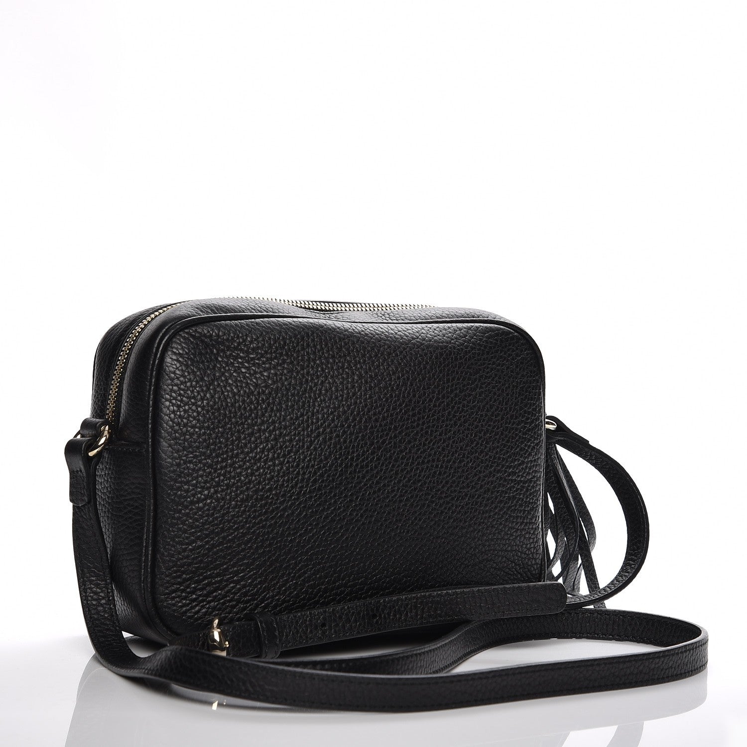 Gucci Pebbled Calfskin Small Soho Disco Bag Black 3 of 7