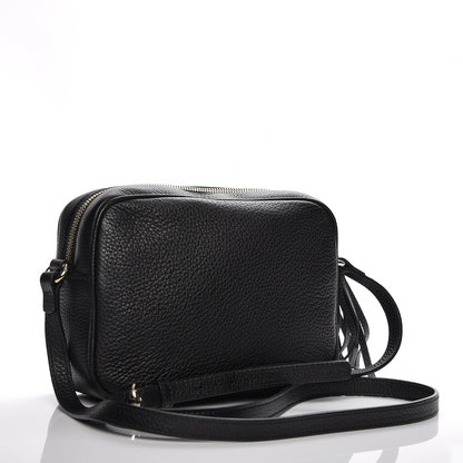 Gucci Pebbled Calfskin Small Soho Disco Bag Black 3 of 7