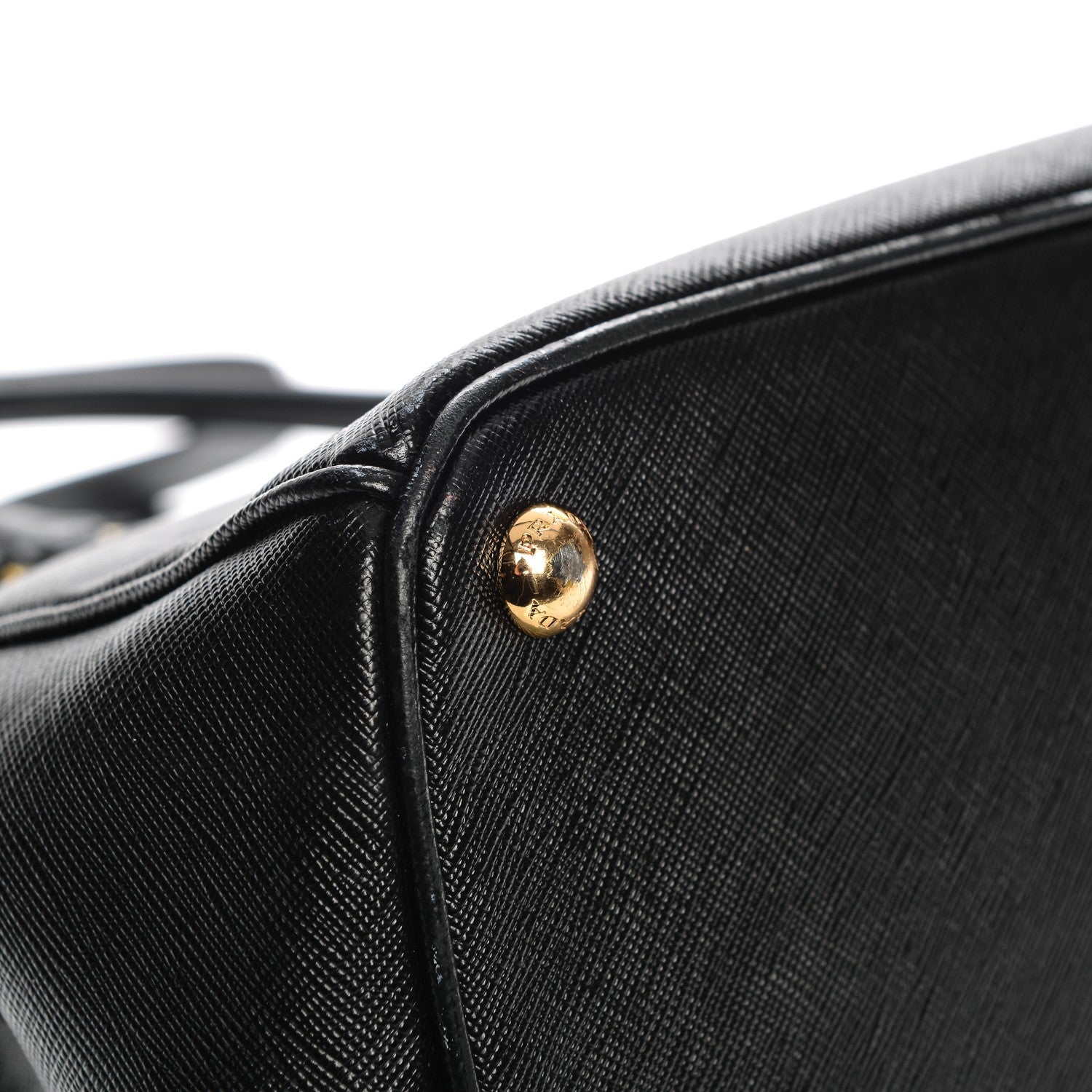 Prada Saffiano Medium Galleria Double Zip Tote Black 10 of 12