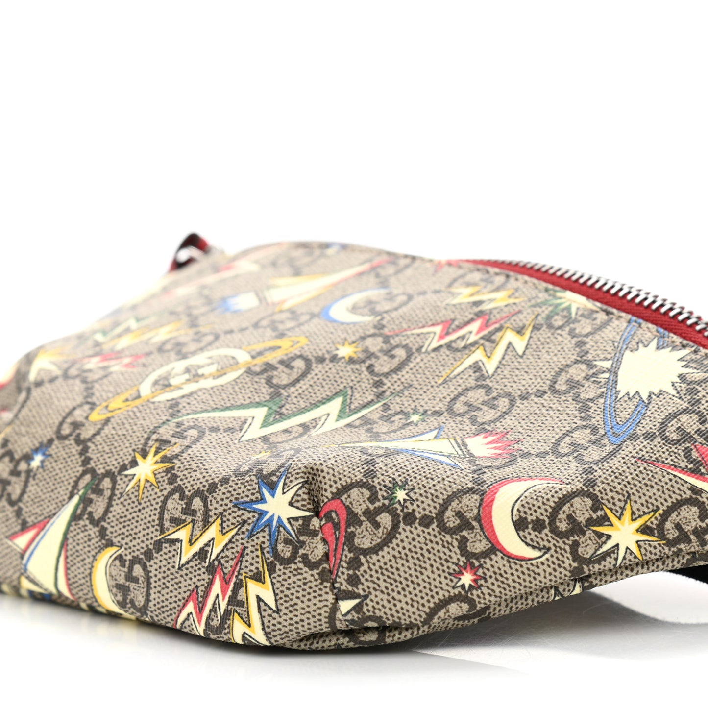 GG Supreme Monogram Childrens Space Print Belt Bag Multicolor