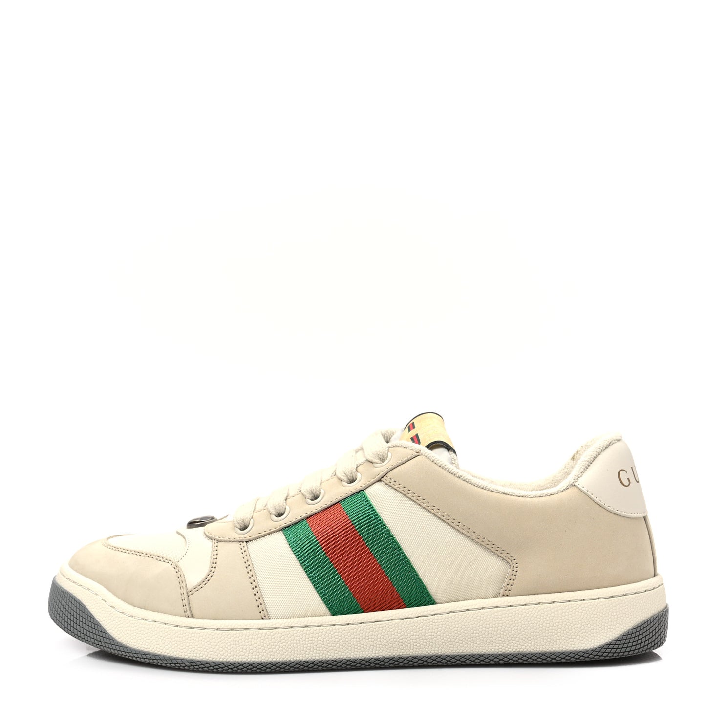 Nylon Nubuck Web Womens Screener Sneakers 40 Mystic White Dusty Milk