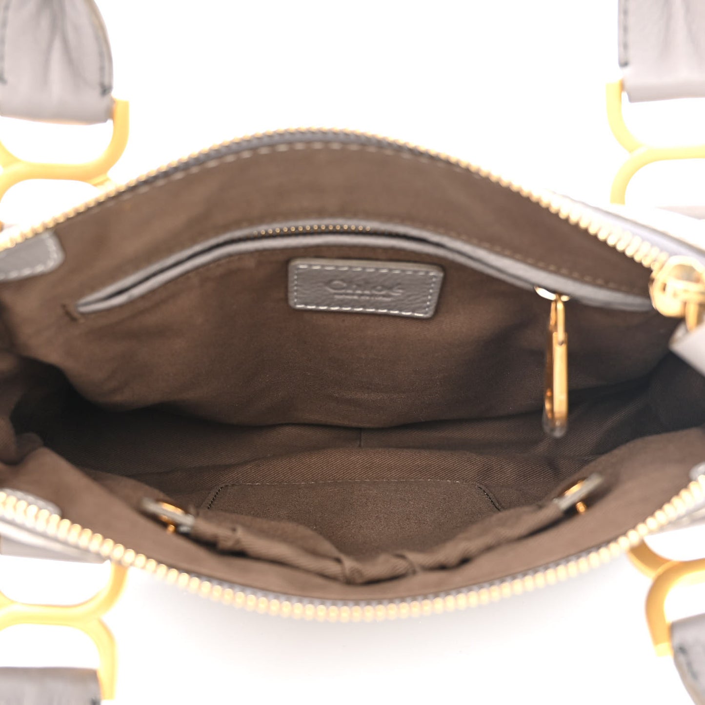 Calfskin Small Marcie Satchel Cashmere Grey