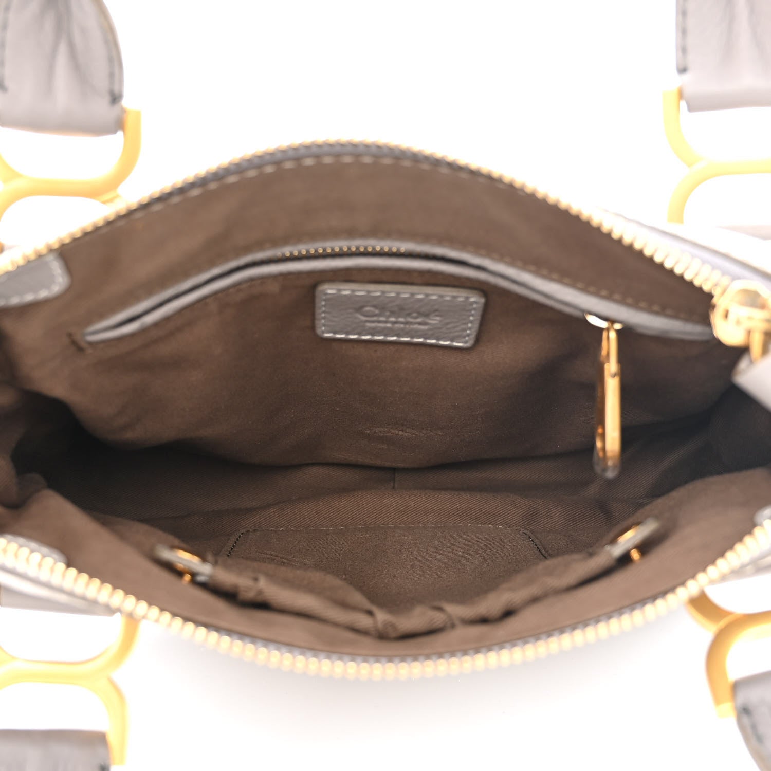Chloe Calfskin Small Marcie Satchel Cashmere Grey 5 of 16