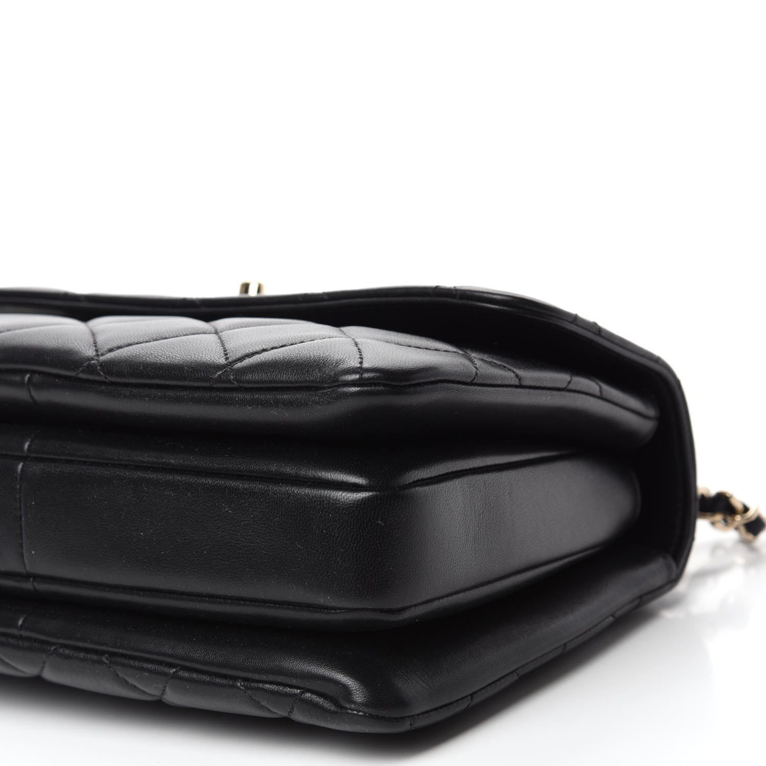 Chanel Lambskin Quilted Small Trendy CC Dual Handle Flap Bag Black 7 of 11