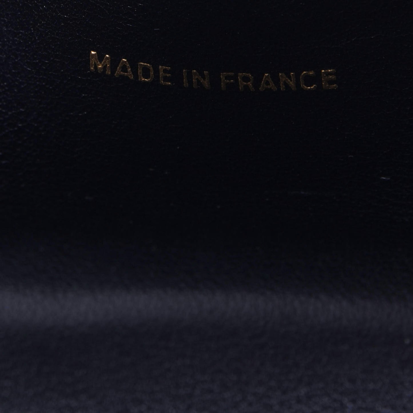 Lambskin Diamond Stitched Compact French Wallet Navy