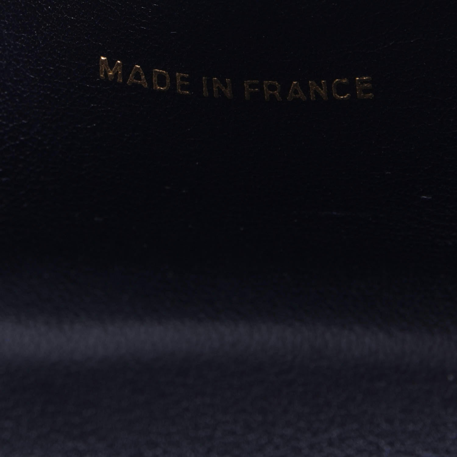 Chanel Lambskin Diamond Stitched Compact French Wallet Navy 8 of 18