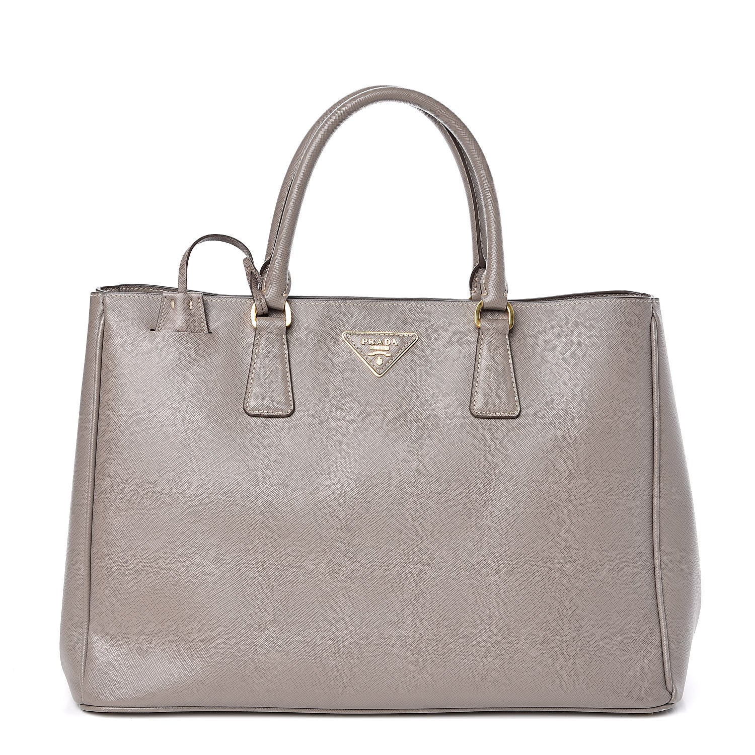 Prada Saffiano Lux Large Tote Argilla 1 of 11