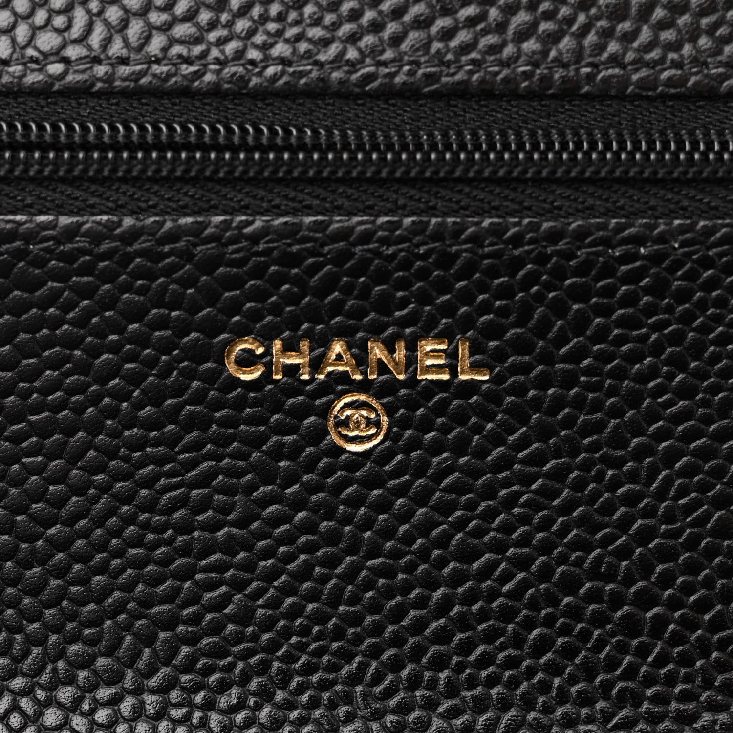 Chanel Caviar Quilted Wallet on Chain WOC Black 6 of 11