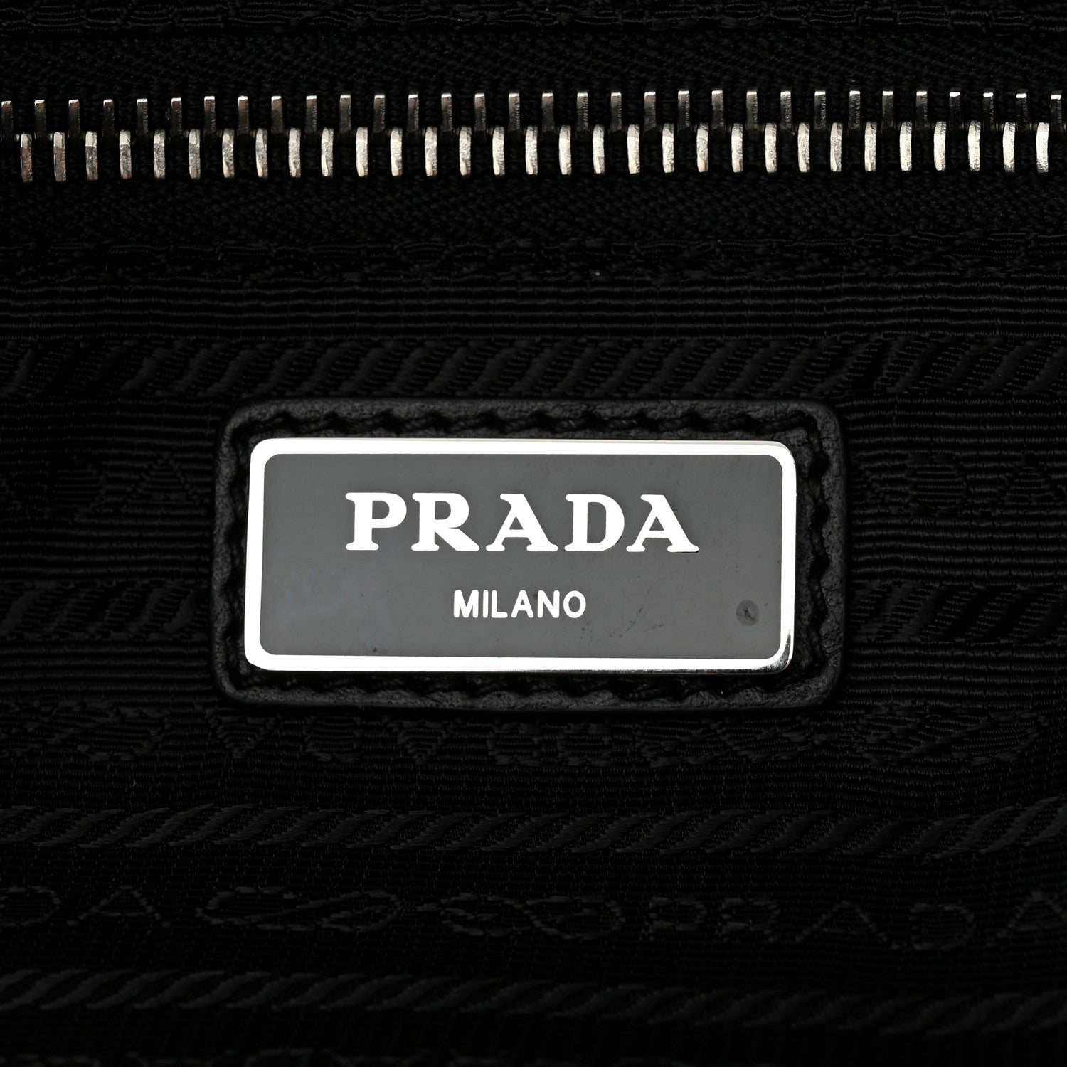 Prada X JAMES JEAN Vitello DNA Flat Belt Bag Black 6 of 13