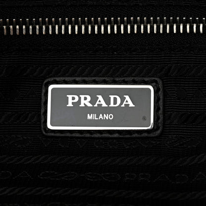 Prada X JAMES JEAN Vitello DNA Flat Belt Bag Black 6 of 13