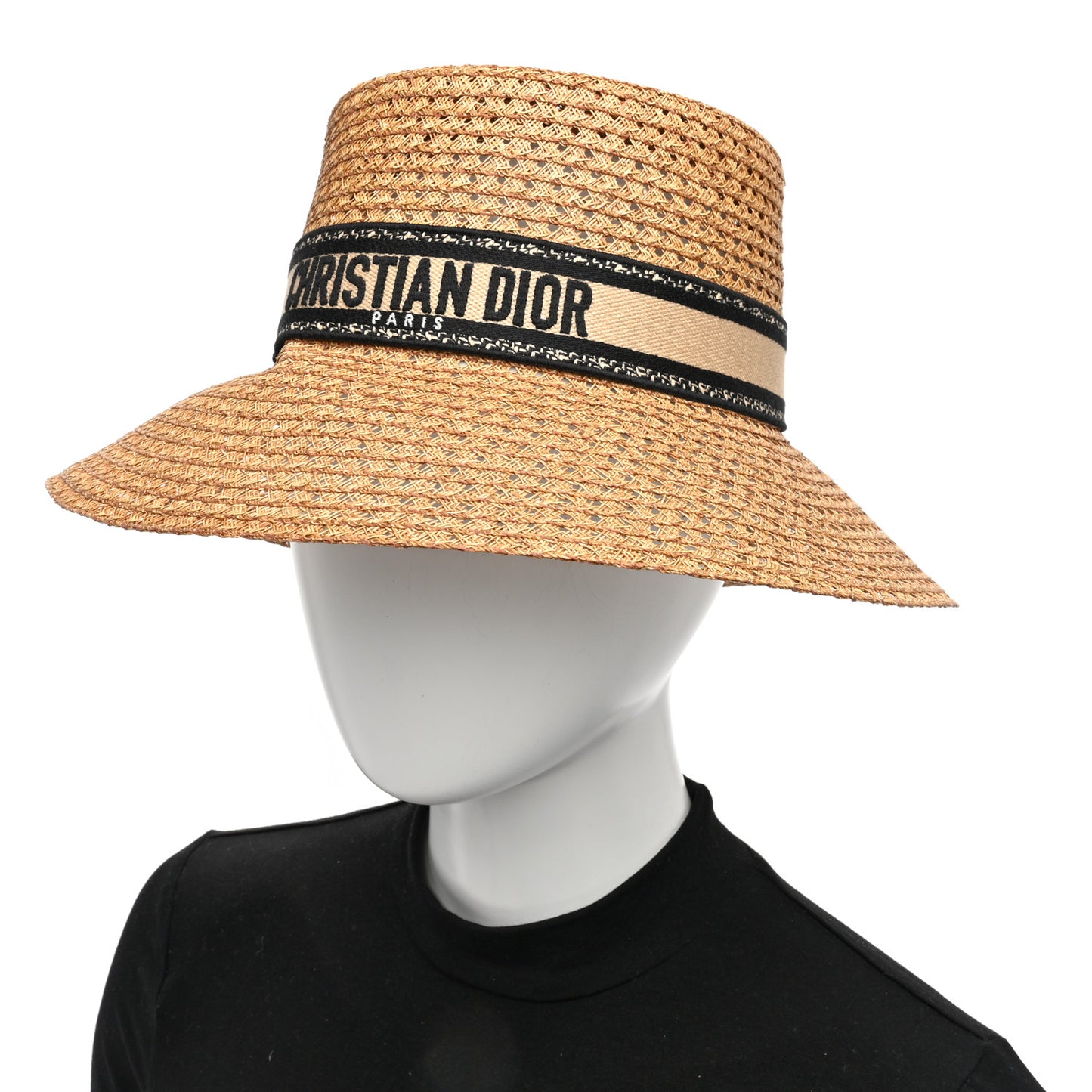 Straw Bucket Hat 57 Natural