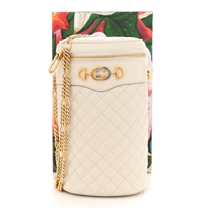 Gucci Calfskin Trapuntata Zumi Belt Bag Off White 11 of 11