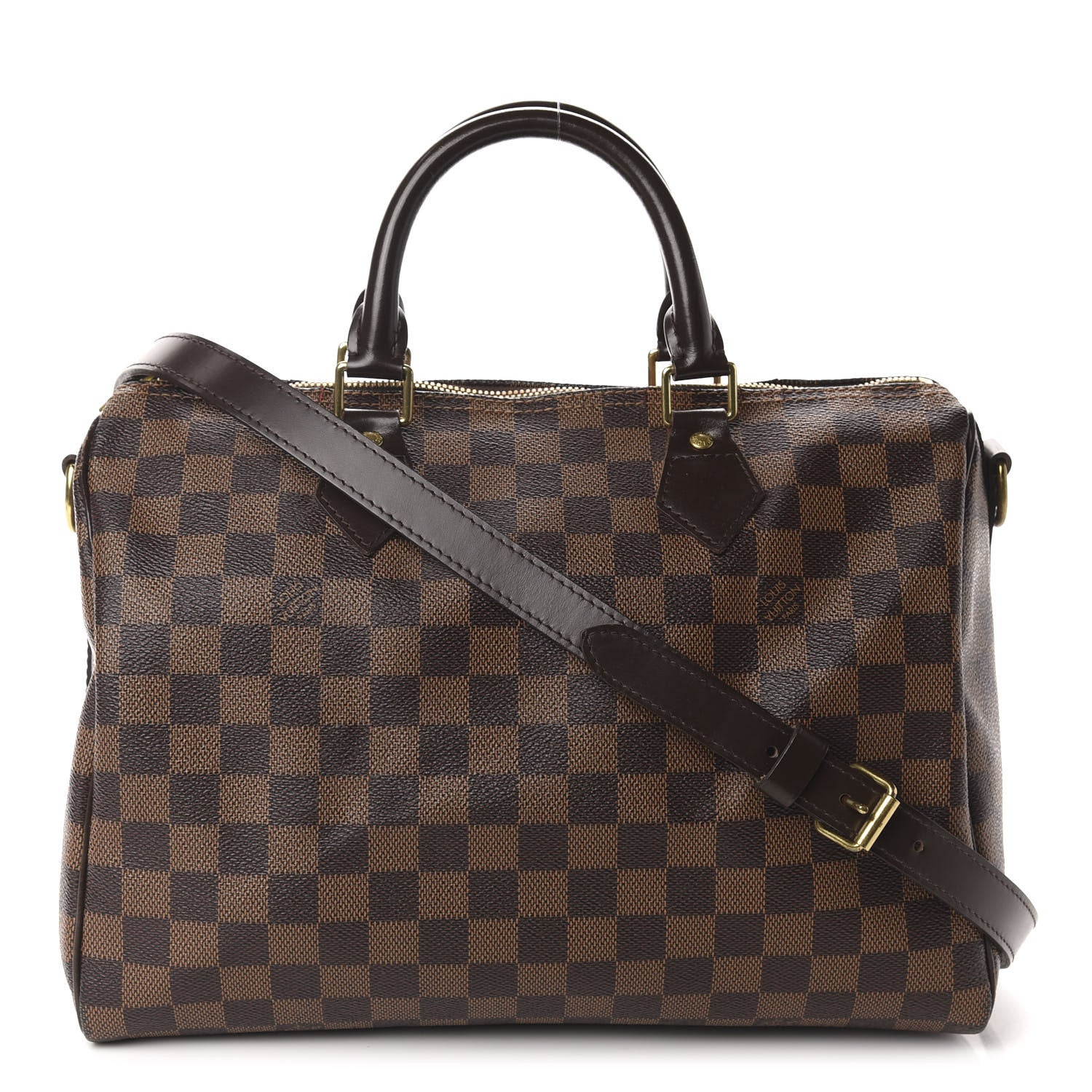 Louis Vuitton Damier Ebene Speedy Bandouliere 30 1 of 14