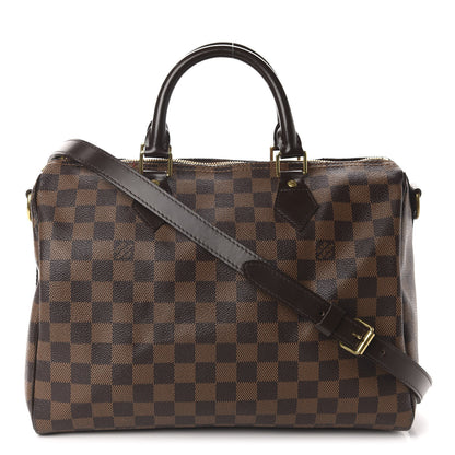 Louis Vuitton Damier Ebene Speedy Bandouliere 30 1 of 14