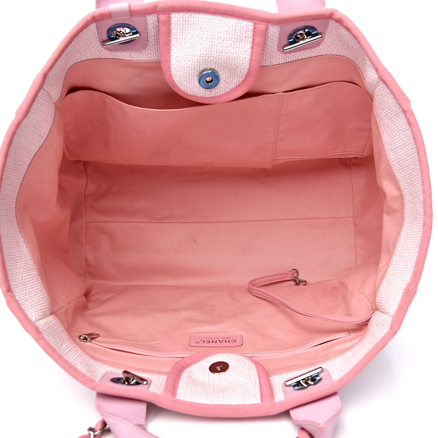 Canvas Medium Deauville Tote Pink