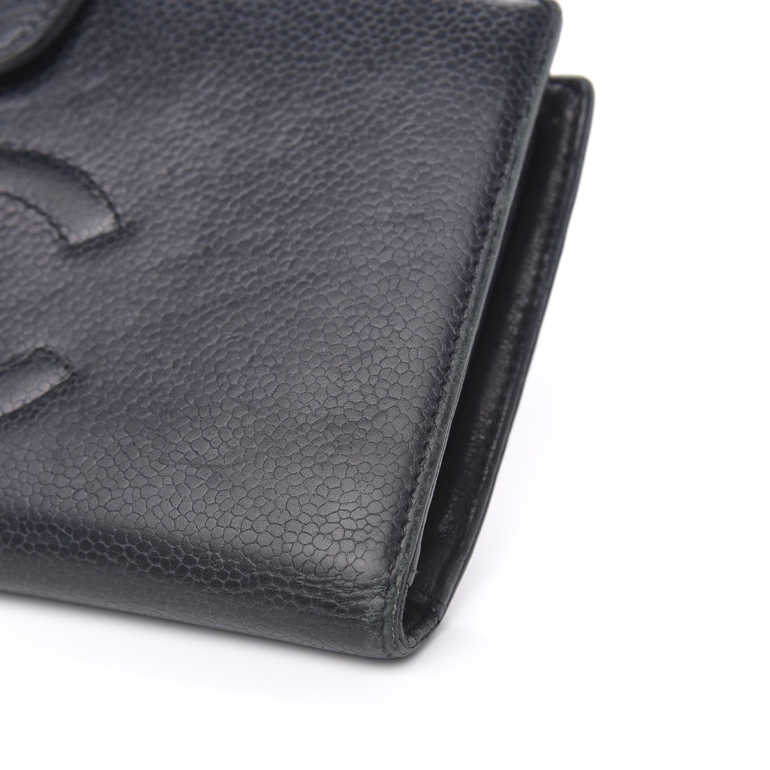 Chanel Caviar Timeless CC French Wallet Black 11 of 14