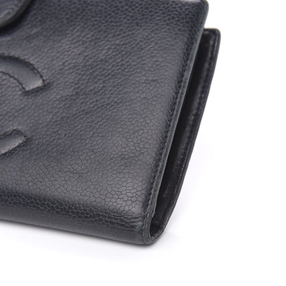 Chanel Caviar Timeless CC French Wallet Black 11 of 14