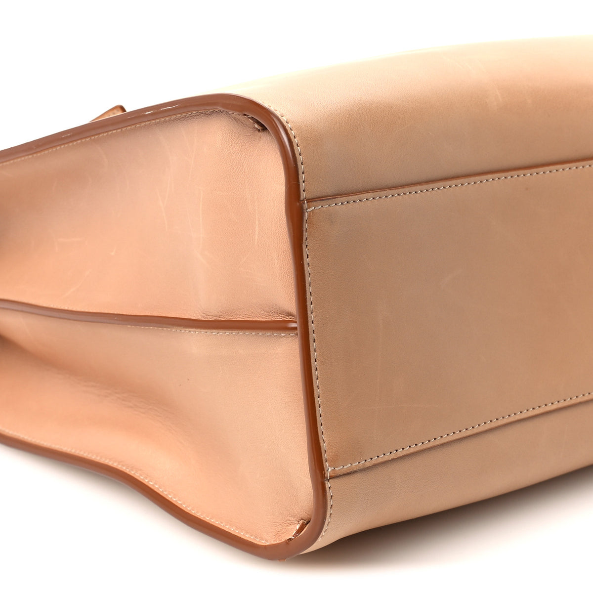 Saint Laurent Smooth Calfskin Small Supple Sac De Jour Tan 10 of 11