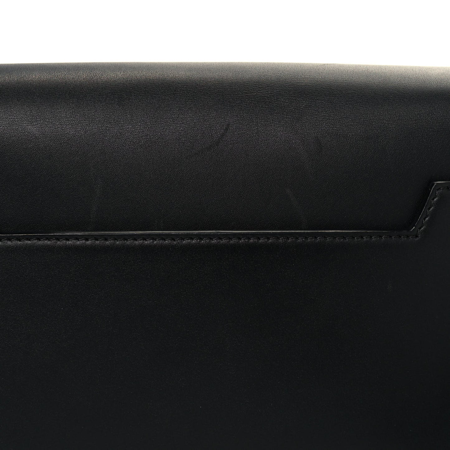 Calfskin Hollywood T Twist Shoulder Bag Black